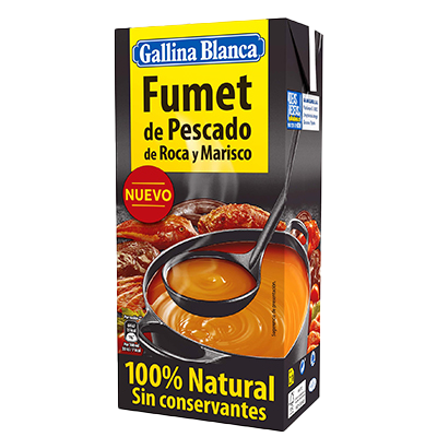 FUMET DE PESCADO 100% NATURAL 1 LITRO