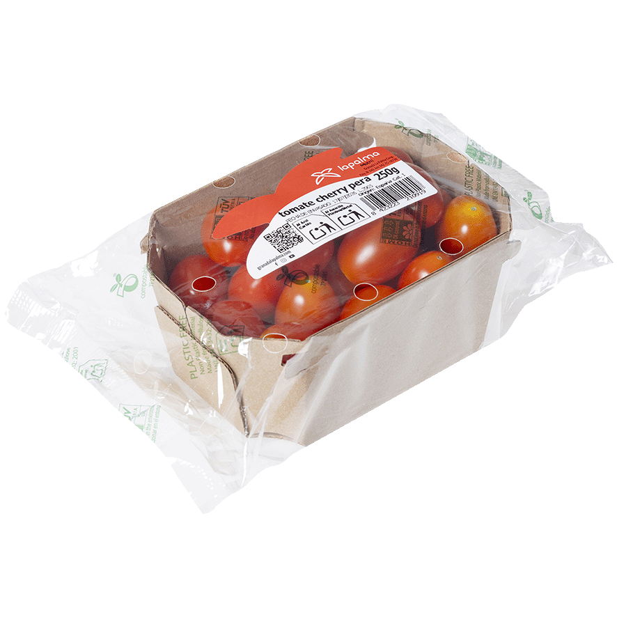TOMATE CHERRY PERA BANDEJA DE 250 G.