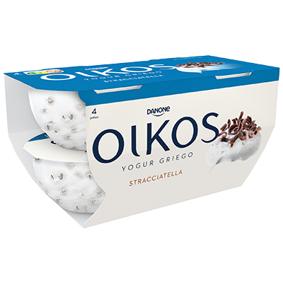 YOGUR GRIEGO DE STRACCIATELLA 110 G. PACK 4