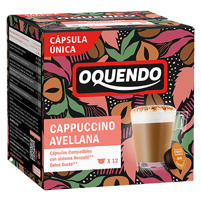 CAF&Eacute; CAPPUCCINO AVELLANA 12 C&Aacute;PSULAS
