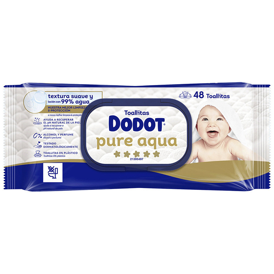 TOALLITAS AQUA PUR&Eacute; 48 UDS.