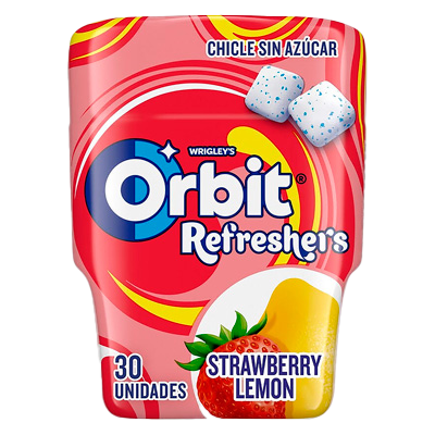CHICLES STRAWBERRY LEMON 30 UDS.