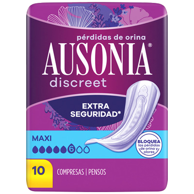 COMPRESA MAXI 10 UDS.