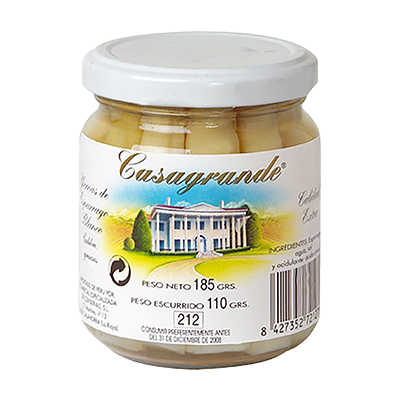 YEMAS DE ESP&Aacute;RRAGOS GRUESAS 110 G.