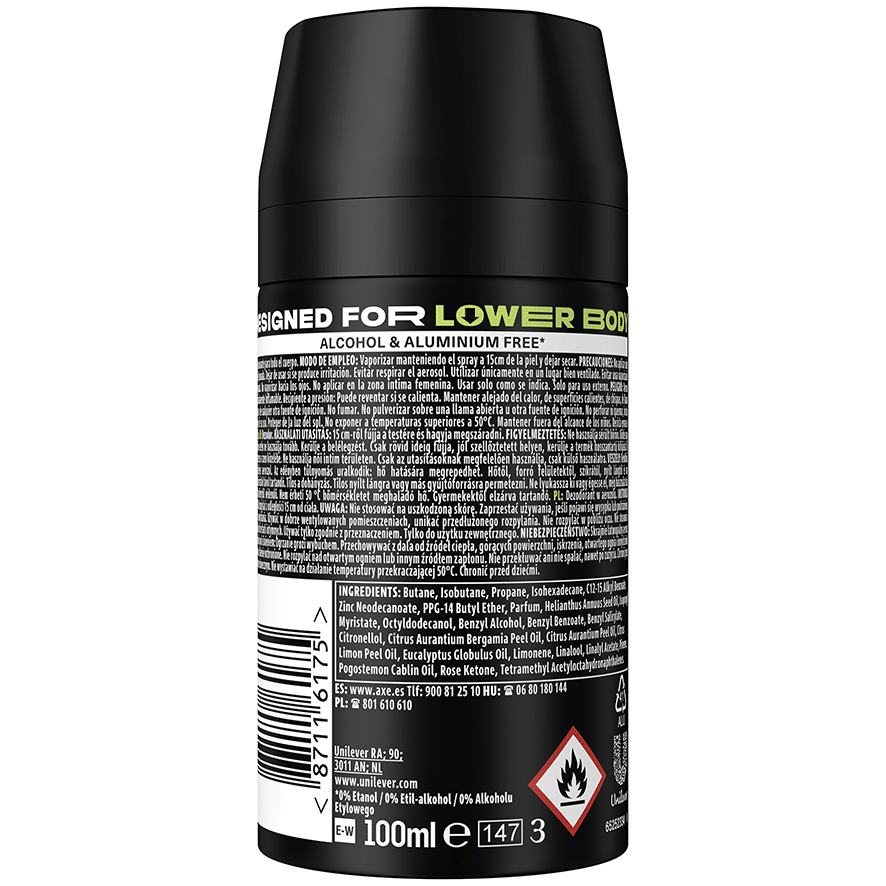 DESODORANTE ZONA BAJA PERA Y MADERA 100 ML.