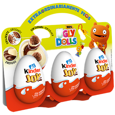 HUEVOS DE CHOCOLATE 20 G. PACK 3