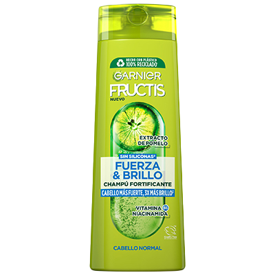 CHAMP&Uacute; FUERZA & BRILLO 380 ML.