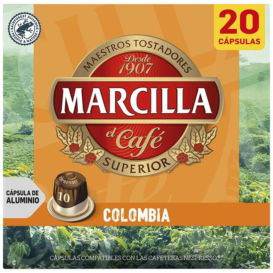 CAF&Eacute; COLOMBIA 20 C&Aacute;PSULAS