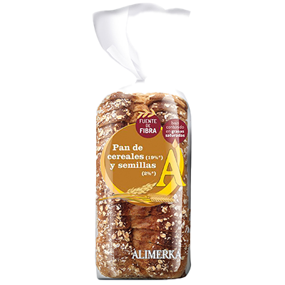 PAN DE MOLDE 15 CEREALES Y SEMILLAS 675 G.
