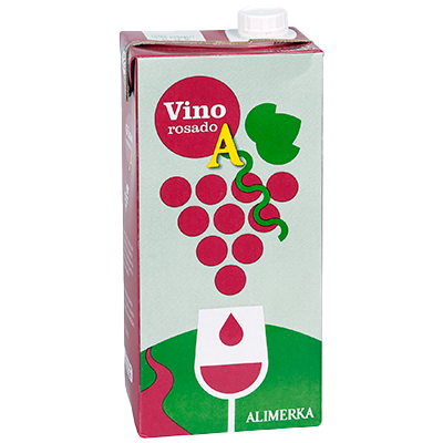VINO ROSADO, 1 LITRO