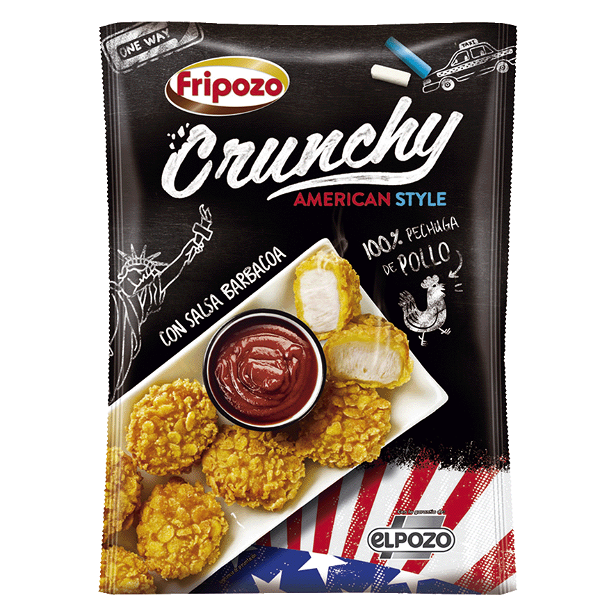 CRUNCHY DE POLLO 300 G.
