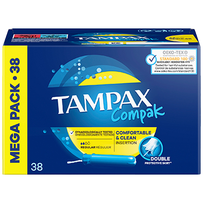 TAMPONES REGULARES 38 UDS.