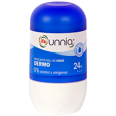 DESODORANTE UNISEX DERMO 75 ML.