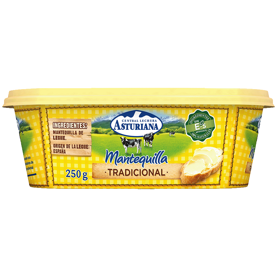 MANTEQUILLA TRADICIONAL 250 G.