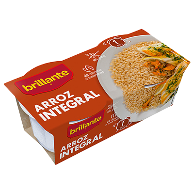 ARROZ INTEGRAL 125 G. PACK 2