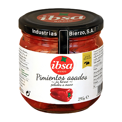 PIMIENTOS ASADOS 295 G.