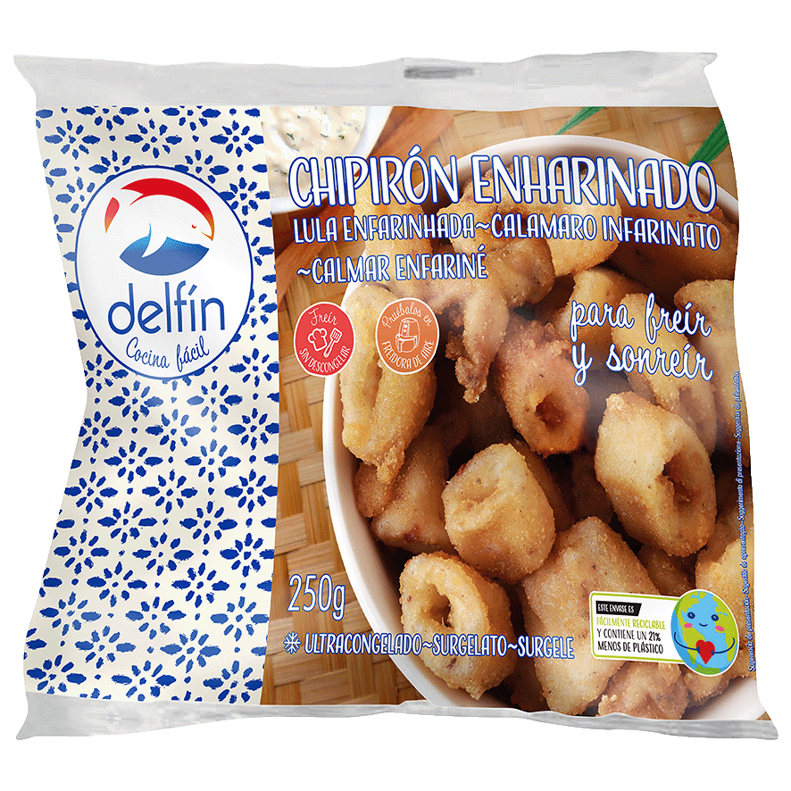 CHIPIR&Oacute;N ENHARINADO 250 G.