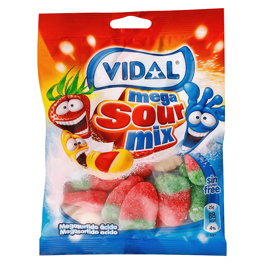 MEGA SURTIDO &Aacute;CIDO 90 G.