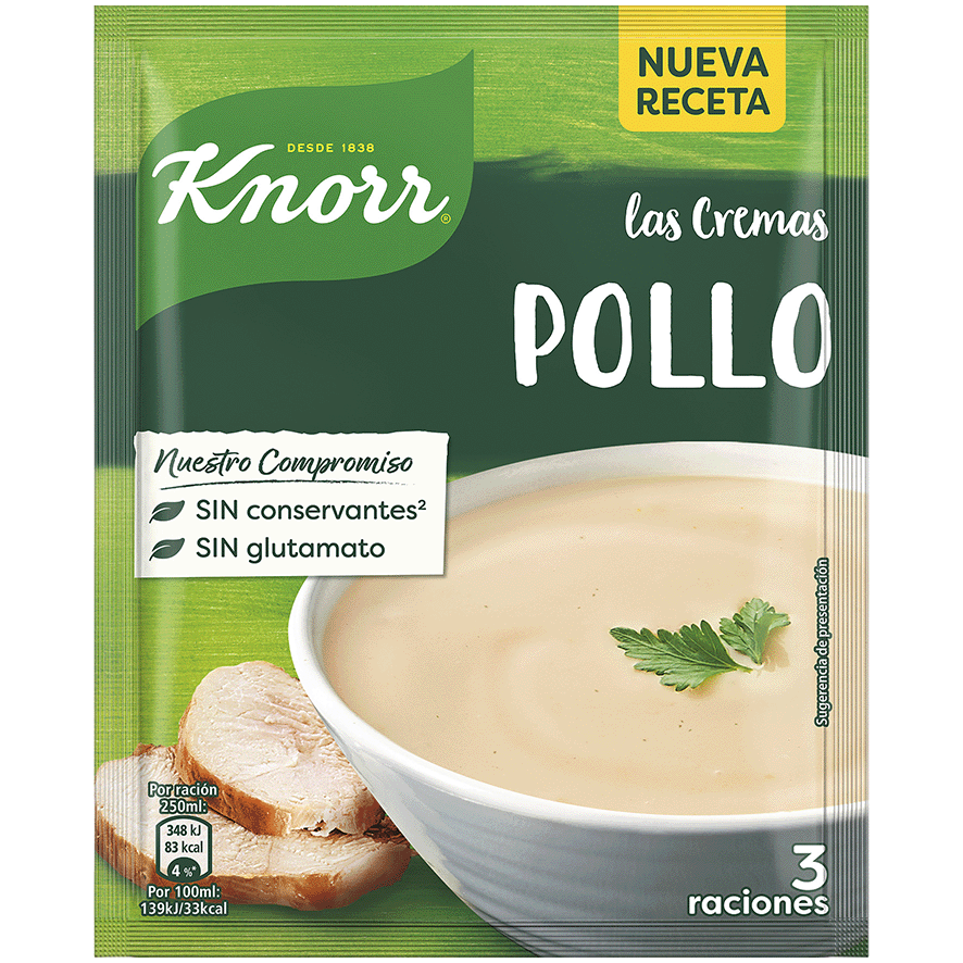 CREMA DE POLLO 55 G.