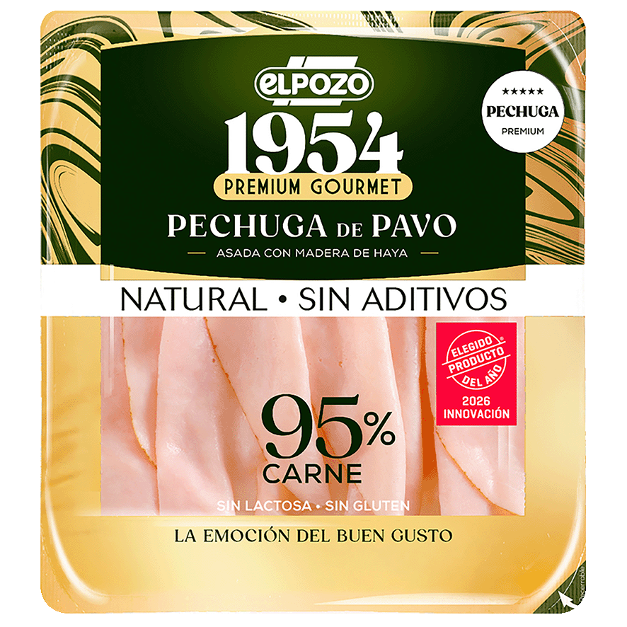 PECHUGA DE PAVO ASADO PREMIUM 1954 120 G.