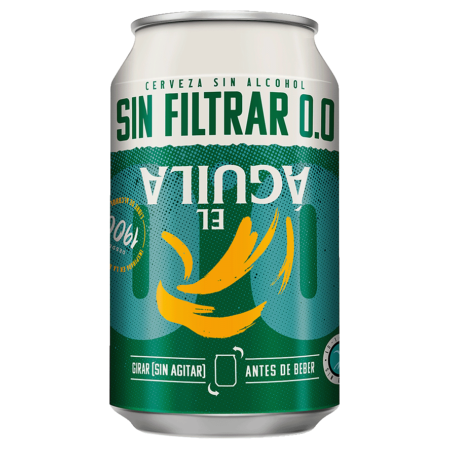 CERVEZA SIN FILTRAR 0,0 33 CL.
