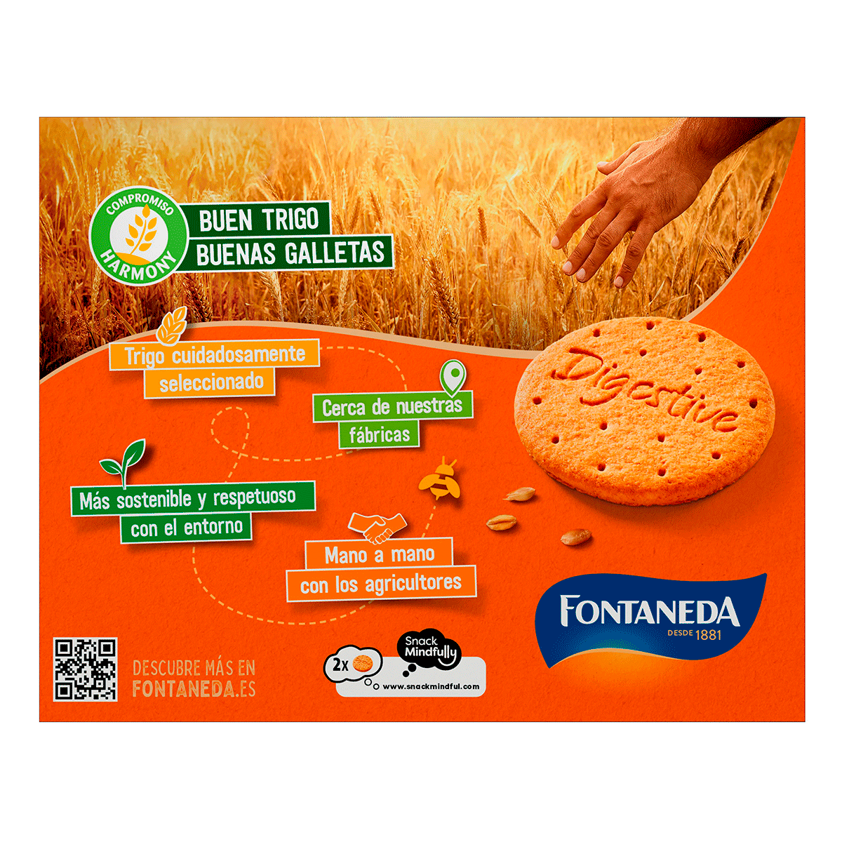 GALLETAS DIGESTIVE ORIGINAL 700 G.