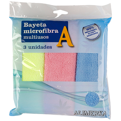 BAYETA MICROFIBRA 3 UDS.