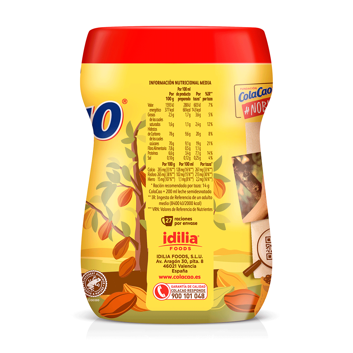 CACAO SOLUBLE 383 g.