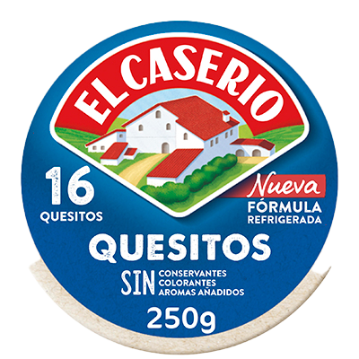 QUESO EN PORCIONES 250 G.