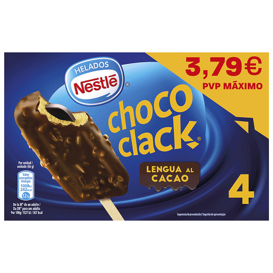 HELADO 4 UDS.