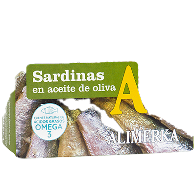 SARDINAS EN ACEITE DE OLIVA 88 G.
