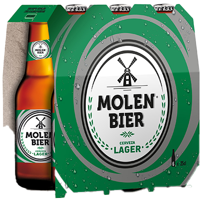 CERVEZA LAGER 25 CL. PACK 6