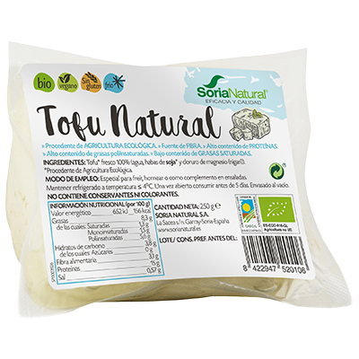 TOFU NATURAL BIO 250 G.