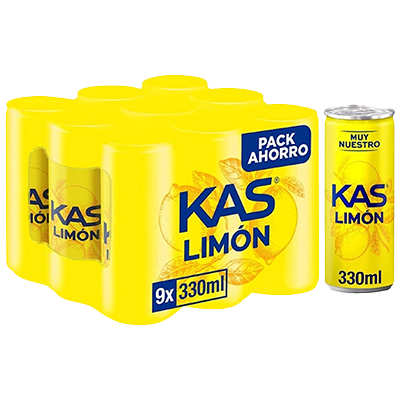 REFRESCO DE LIM&Oacute;N 33 CL. PACK 9