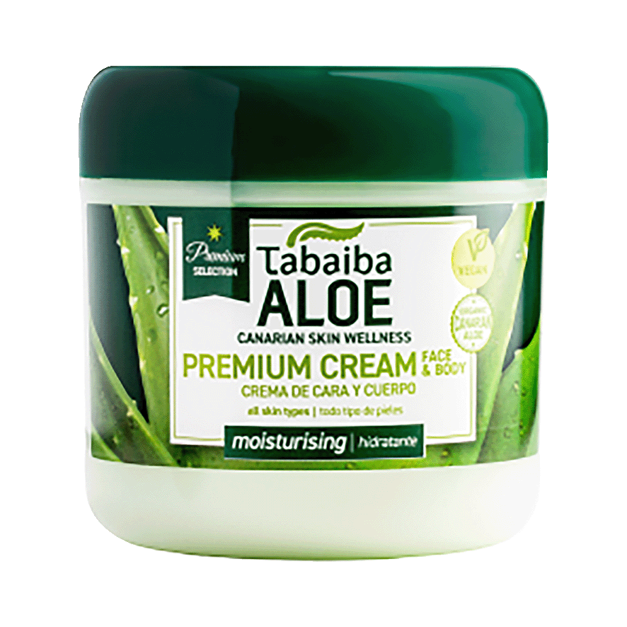 CREMA ALOE VERA PREMIUM CARA Y CUERPO 300 ML.