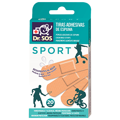 TIRITAS SPORT 20 UDS.