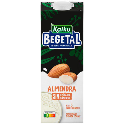 BEBIDA DE ALMENDRA SIN AZUCAR 1 LITRO