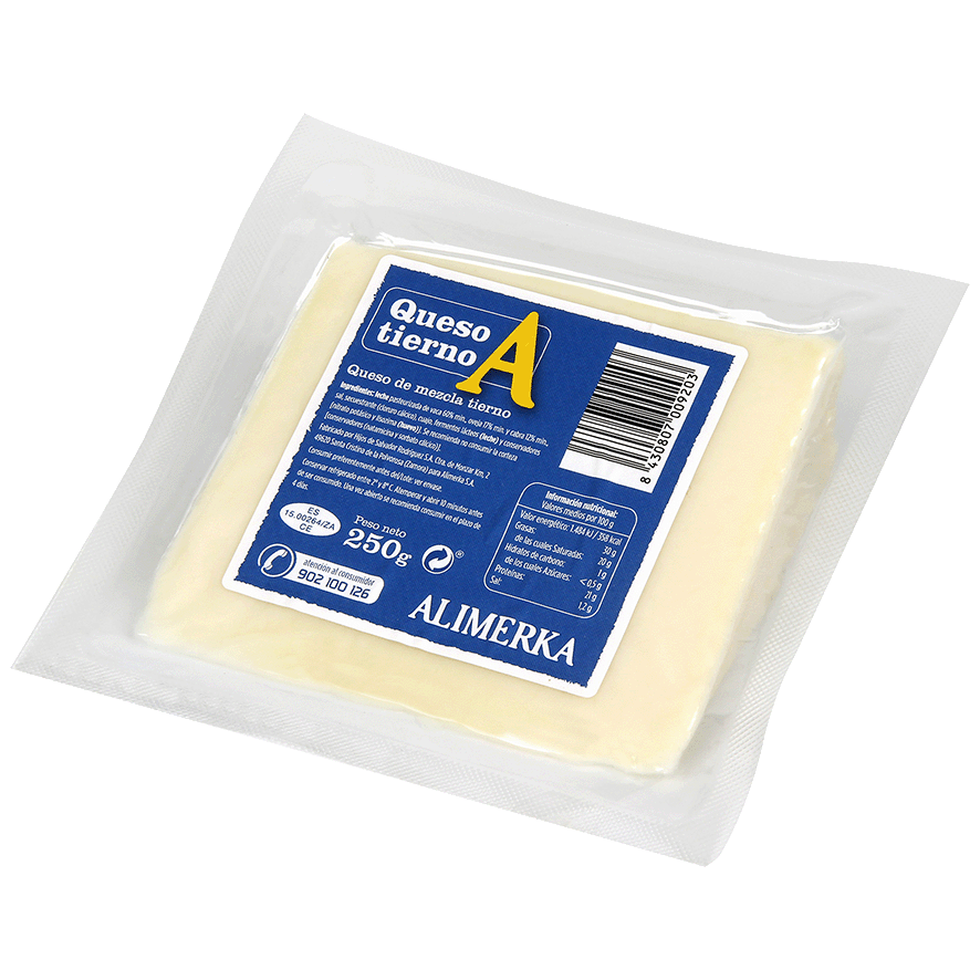QUESO TIERNO 250 GRS.