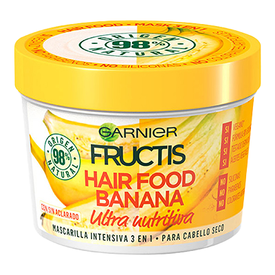 MASCARILLA HAIR FOOD BANANA 390 ML.