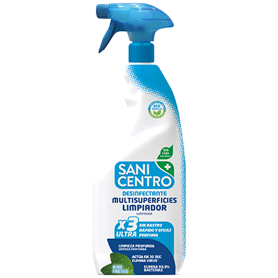 DESINFECTANTE MULTISUPERFICIES 750 ML.