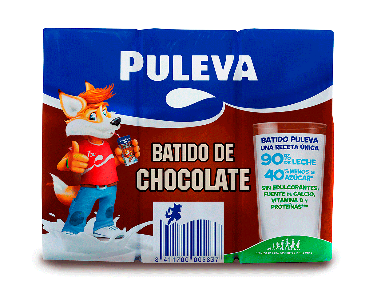 BATIDO DE CHOCOLATE CL&Aacute;SICO 20 CL. PACK 6