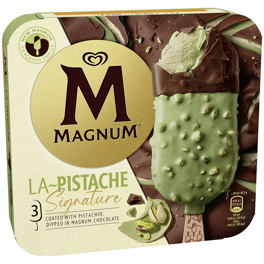 HELADO SIGNATURE PISTACHO 90 G. PACK 3