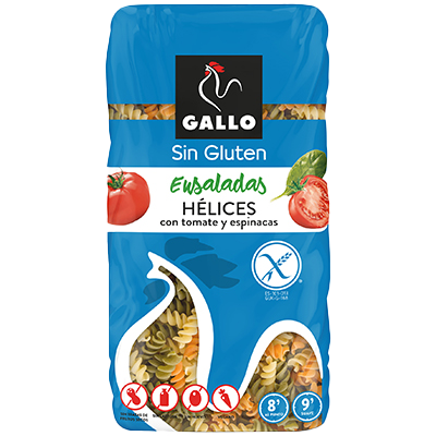 H&Eacute;LICES PARA ENSALADAS SIN GLUTEN 450 G.