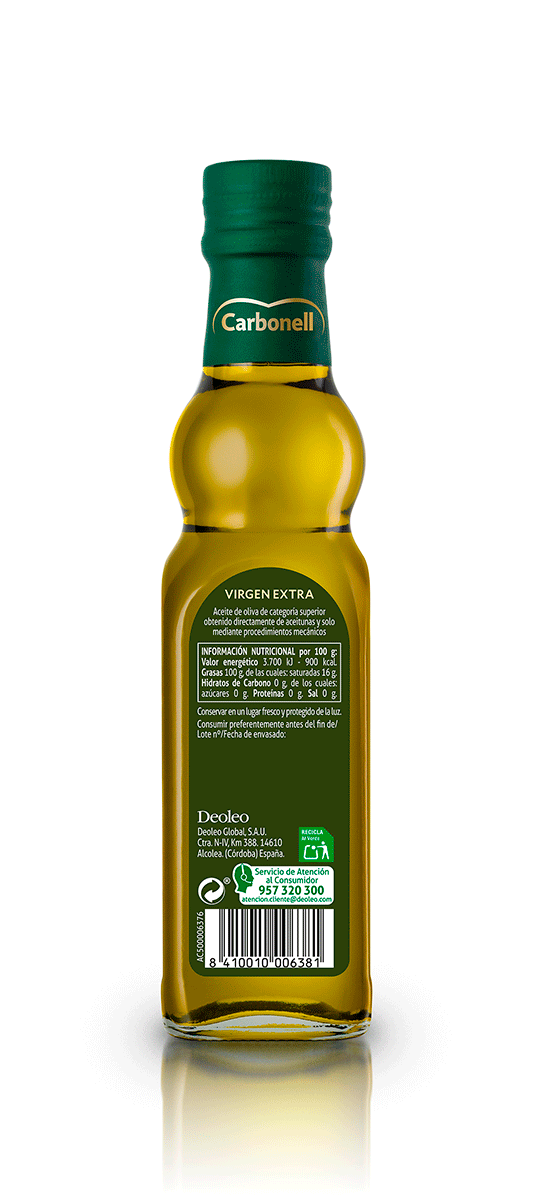 ACEITE DE OLIVA VIRGEN EXTRA SELECCI&Oacute;N 250 ML.