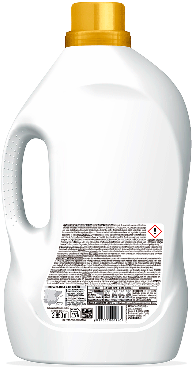 DETERGENTE L&Iacute;QUIDO OXI ULTRA 52 LAVADOS