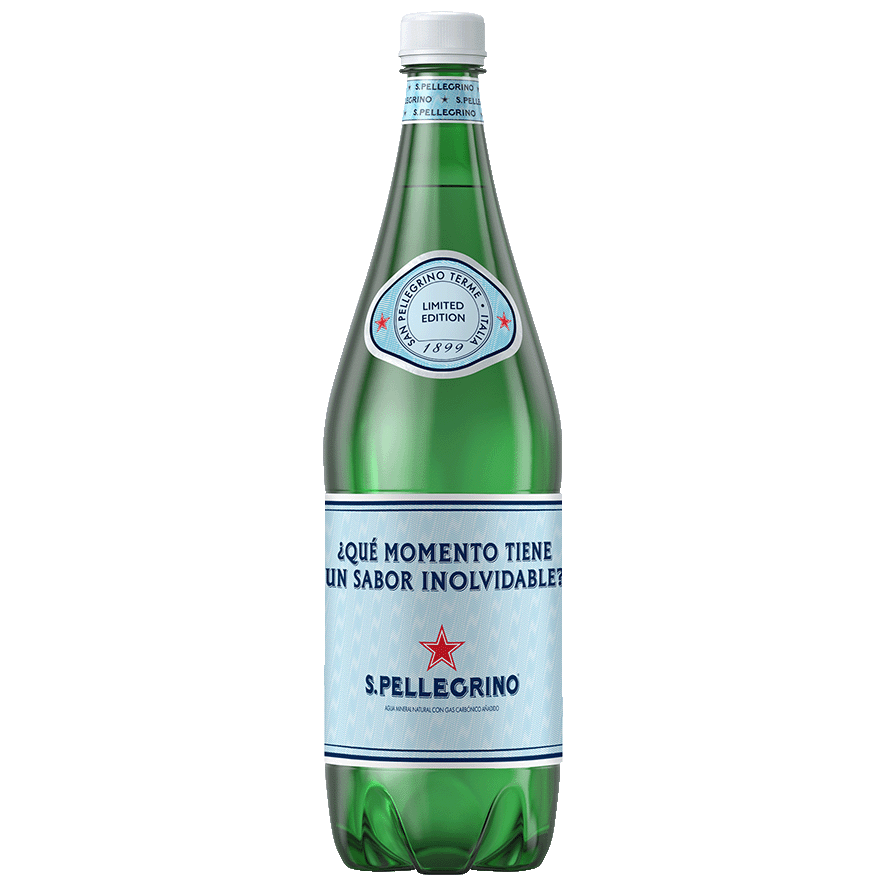 AGUA CON GAS 1 LITRO