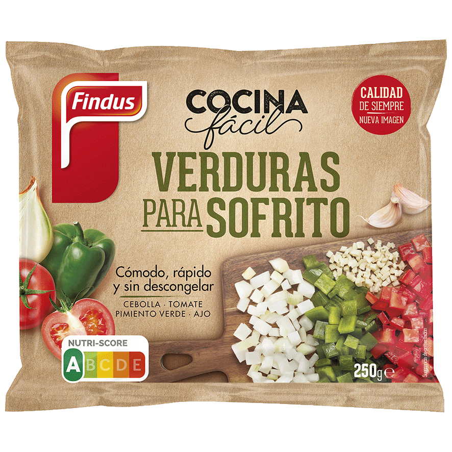 VERDURAS PARA SOFRITO 250 G.