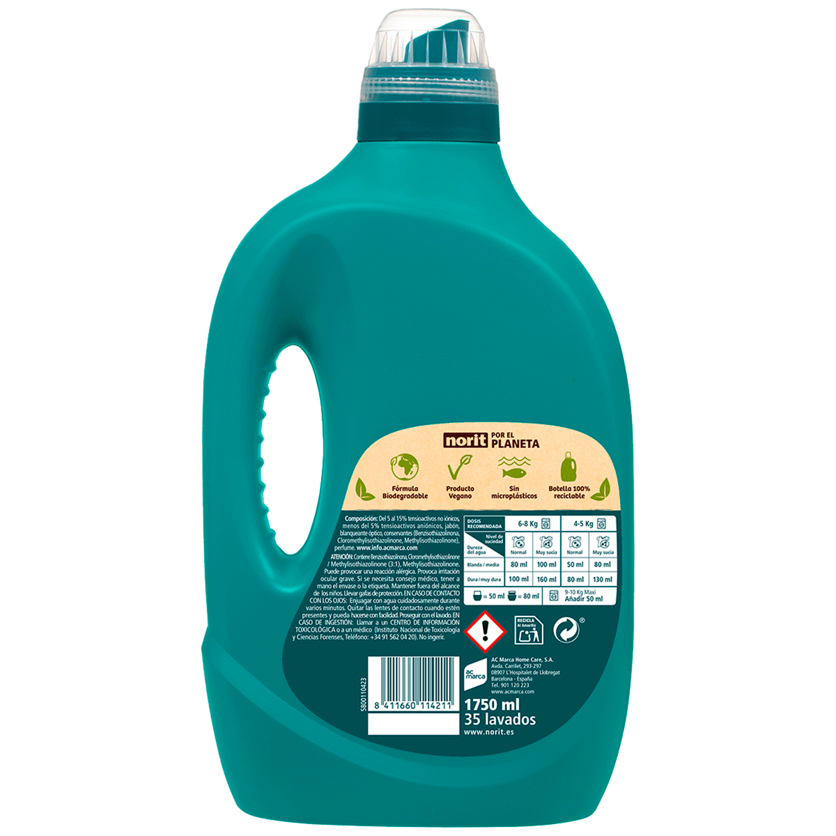 DETERGENTE COMPLET 40 LAVADOS