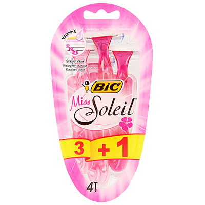 MAQUINILLA FEMENINA MISS SOLEIL 4 UDS.
