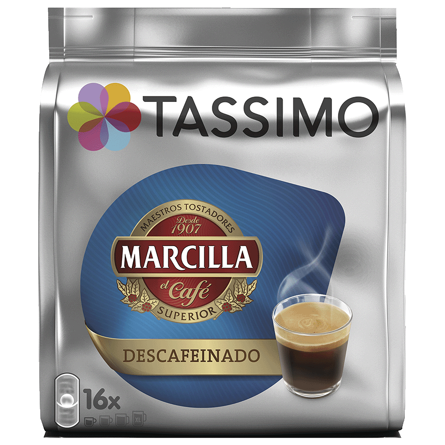 CAF&Eacute; DESCAFEINADO MARCILLA 16 CAPSULAS